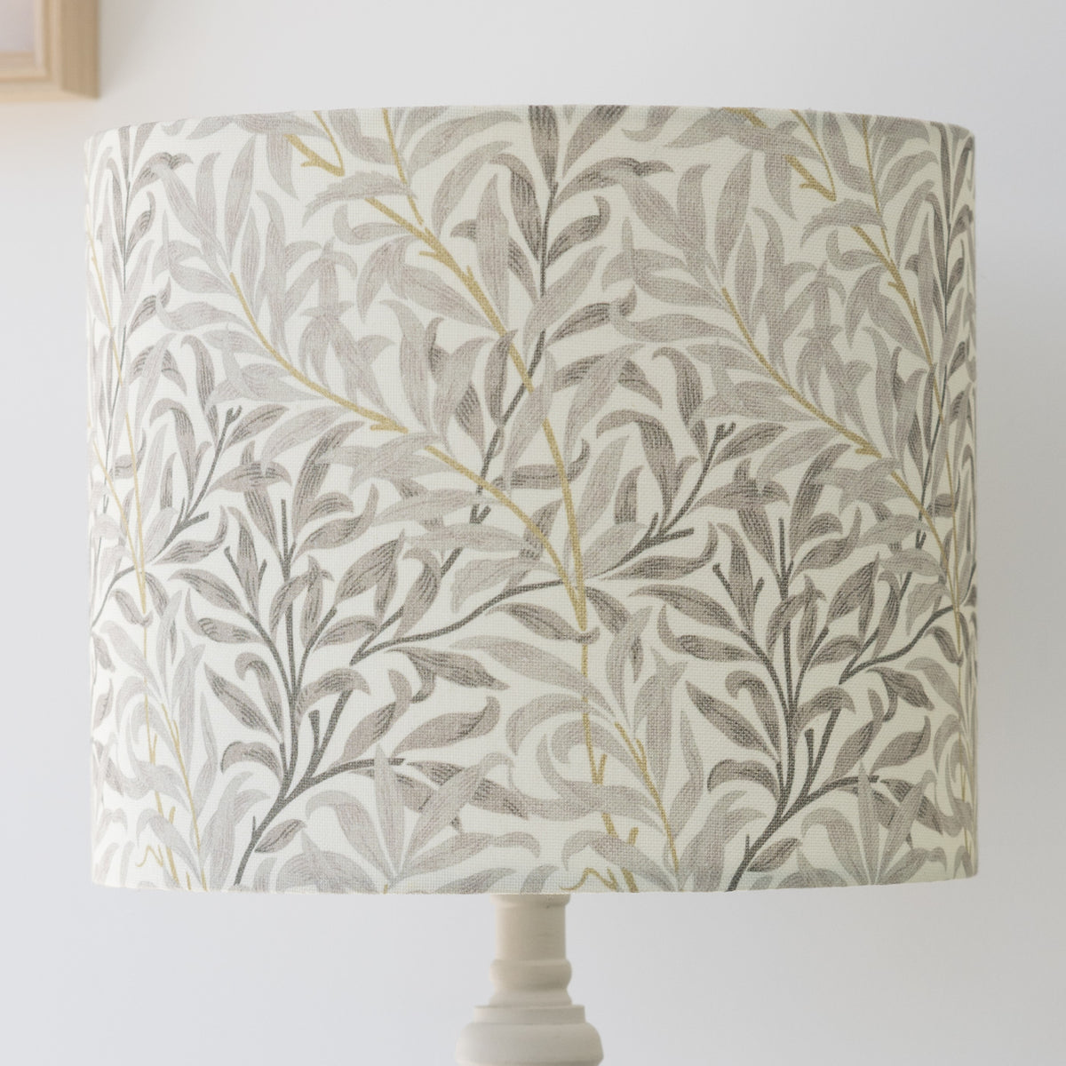 William Morris Willow Bough Natural Drum Lampshade