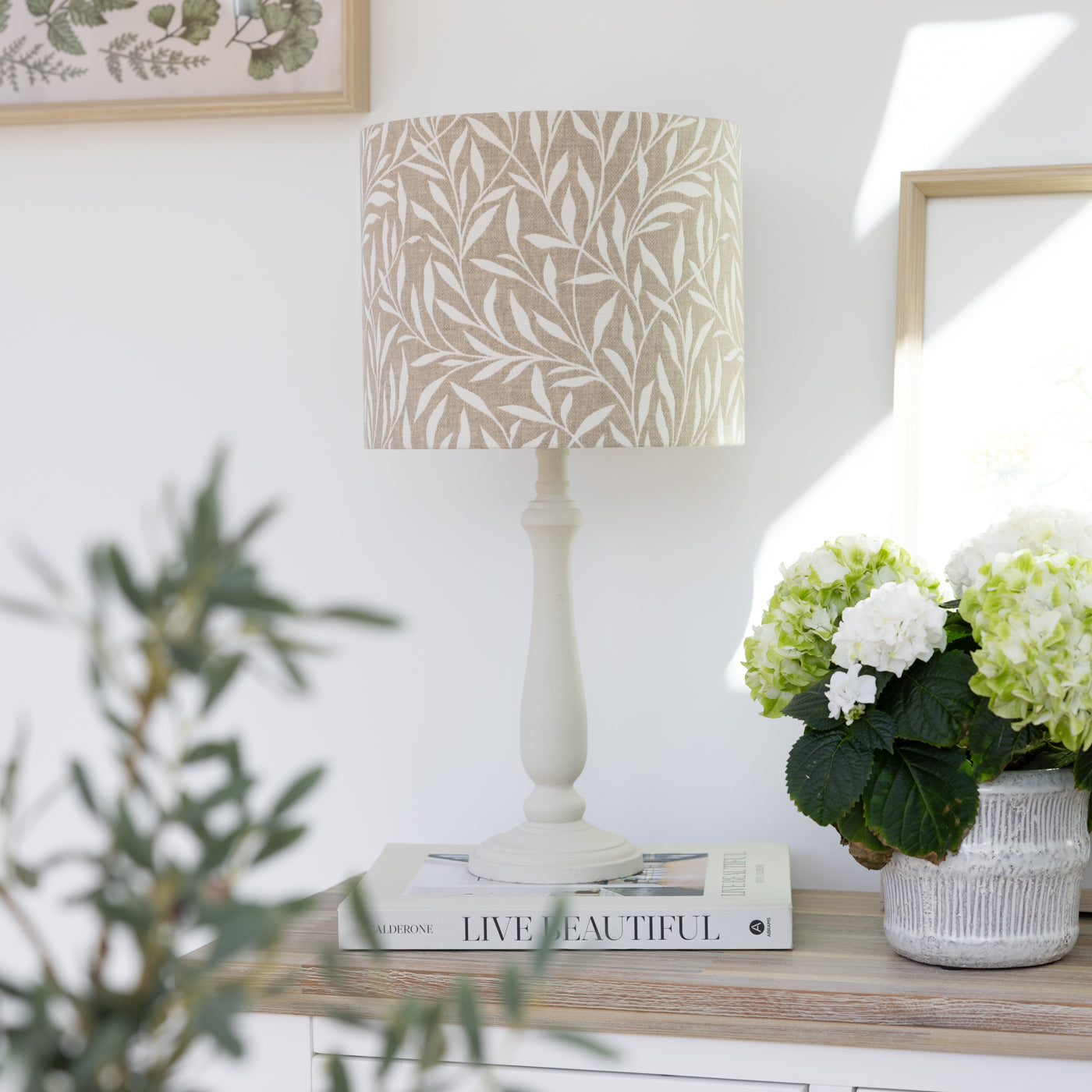 Mandu Taupe Lampshade