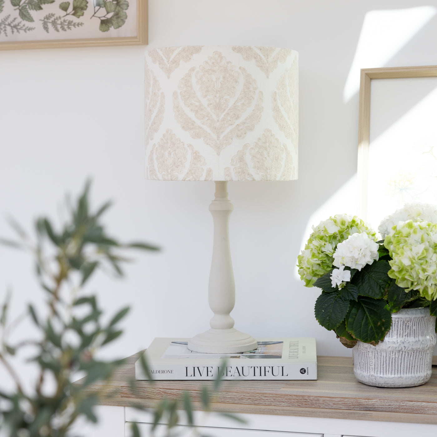 Draycott Natural Drum Lampshade