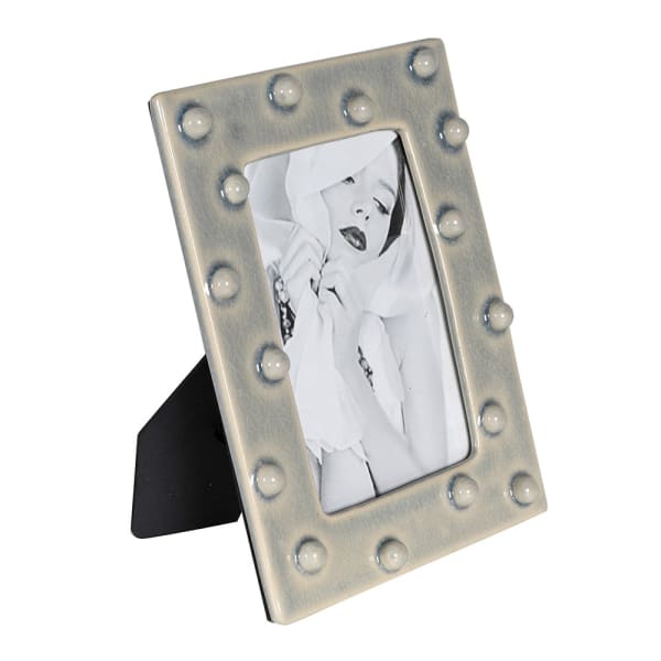 Blue Wash Ceramic Photo Frame