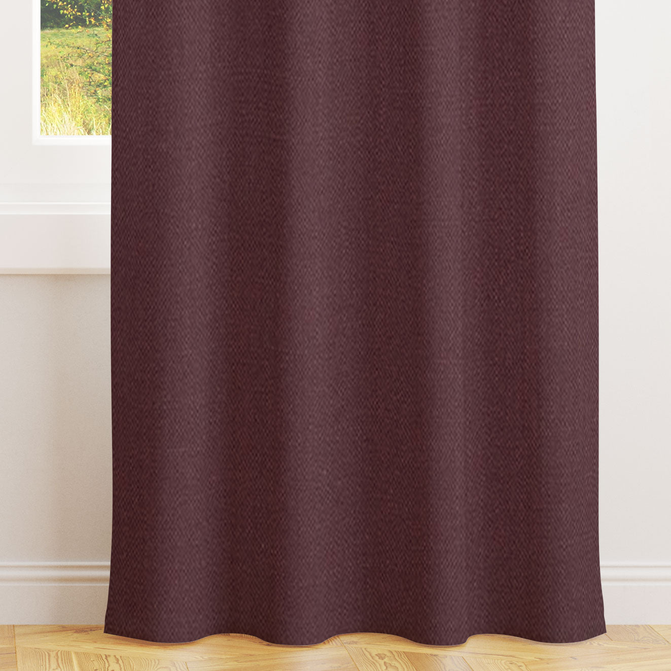 Savanna Grape Curtains