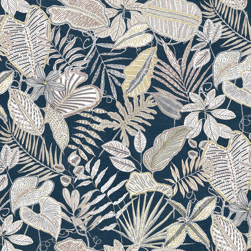 Sherbourne Navy Curtains