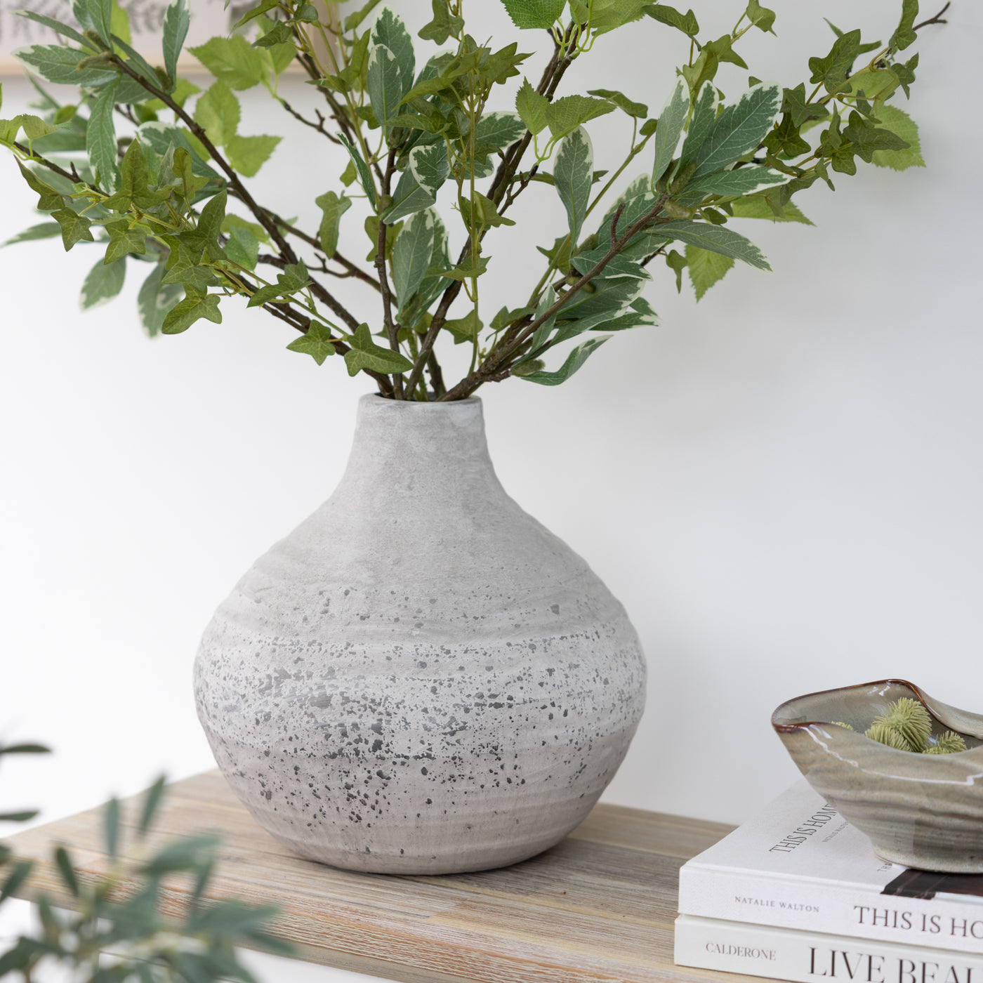 Stone Ceramic Shaped Vase