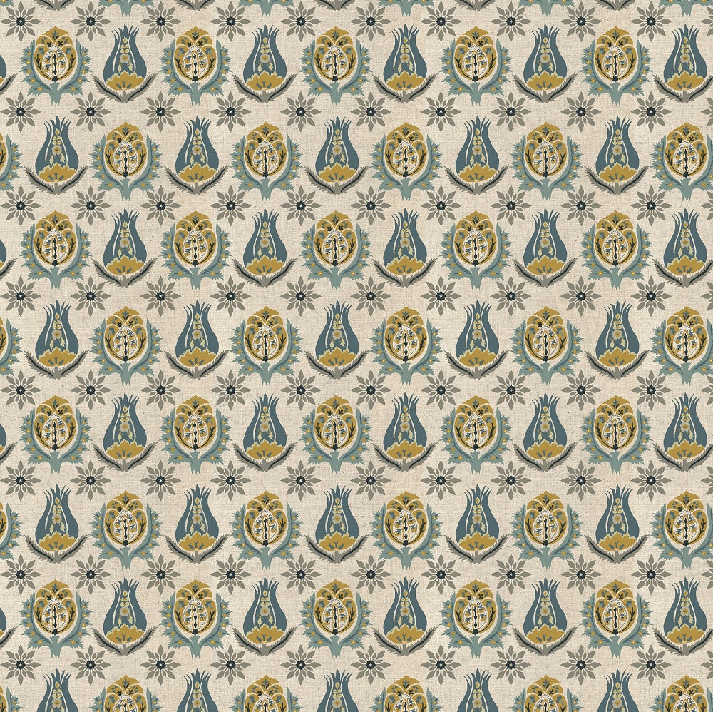 Talia Mineral Ochre Curtains