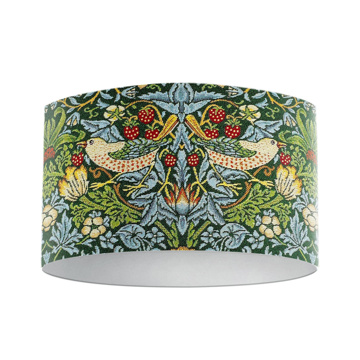 William Morris Tapestry Strawberry Thief Bottle Drum Lampshade