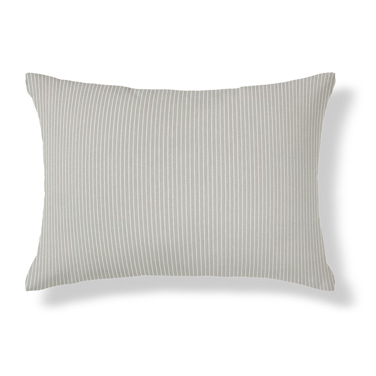 Venice Seafoam Textured Stripe Rectangle Cushion