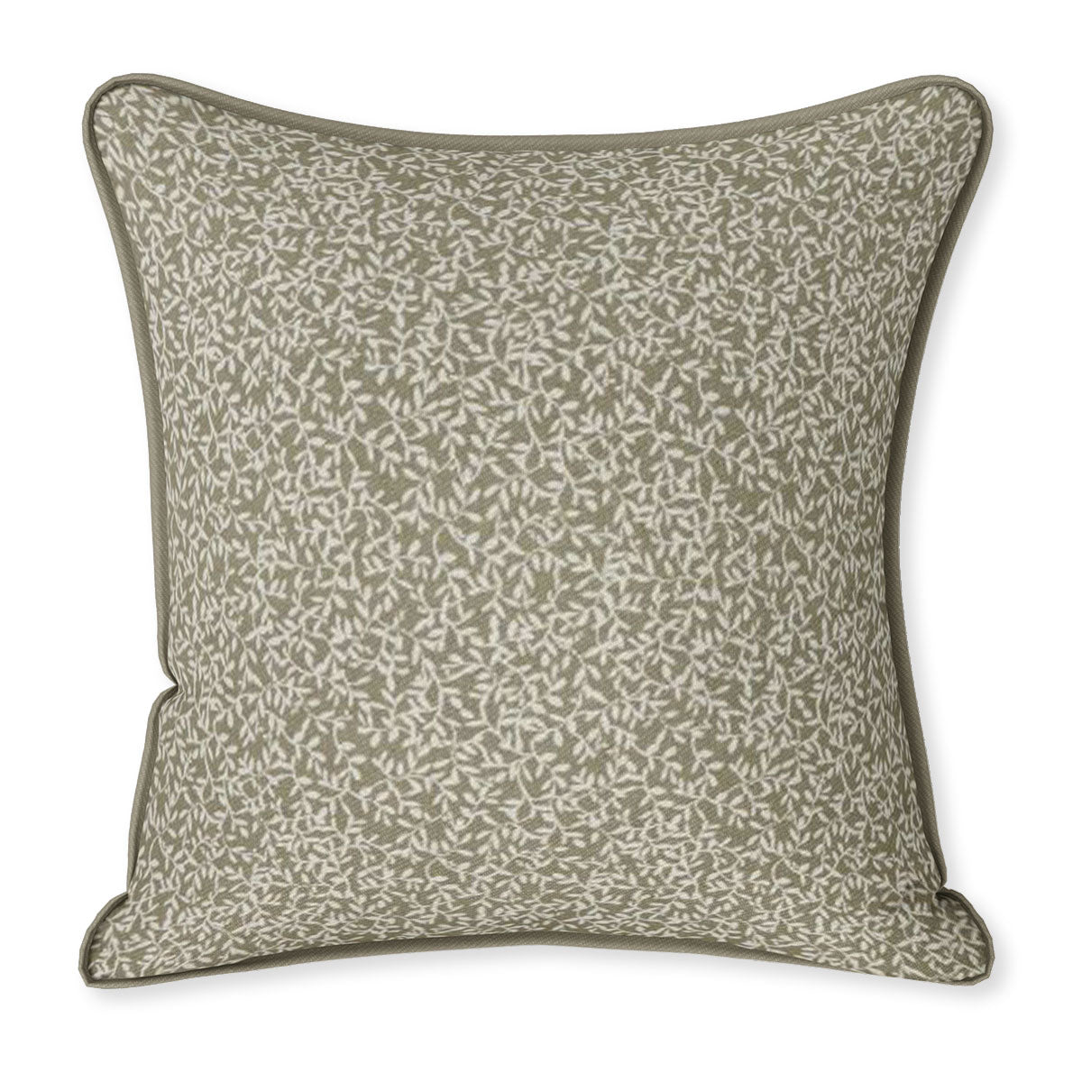 Villette Oregano Green Floral Cushion