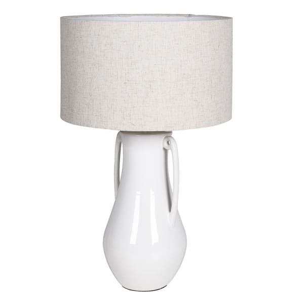 Sicilia Table Lamp with Linen Shade