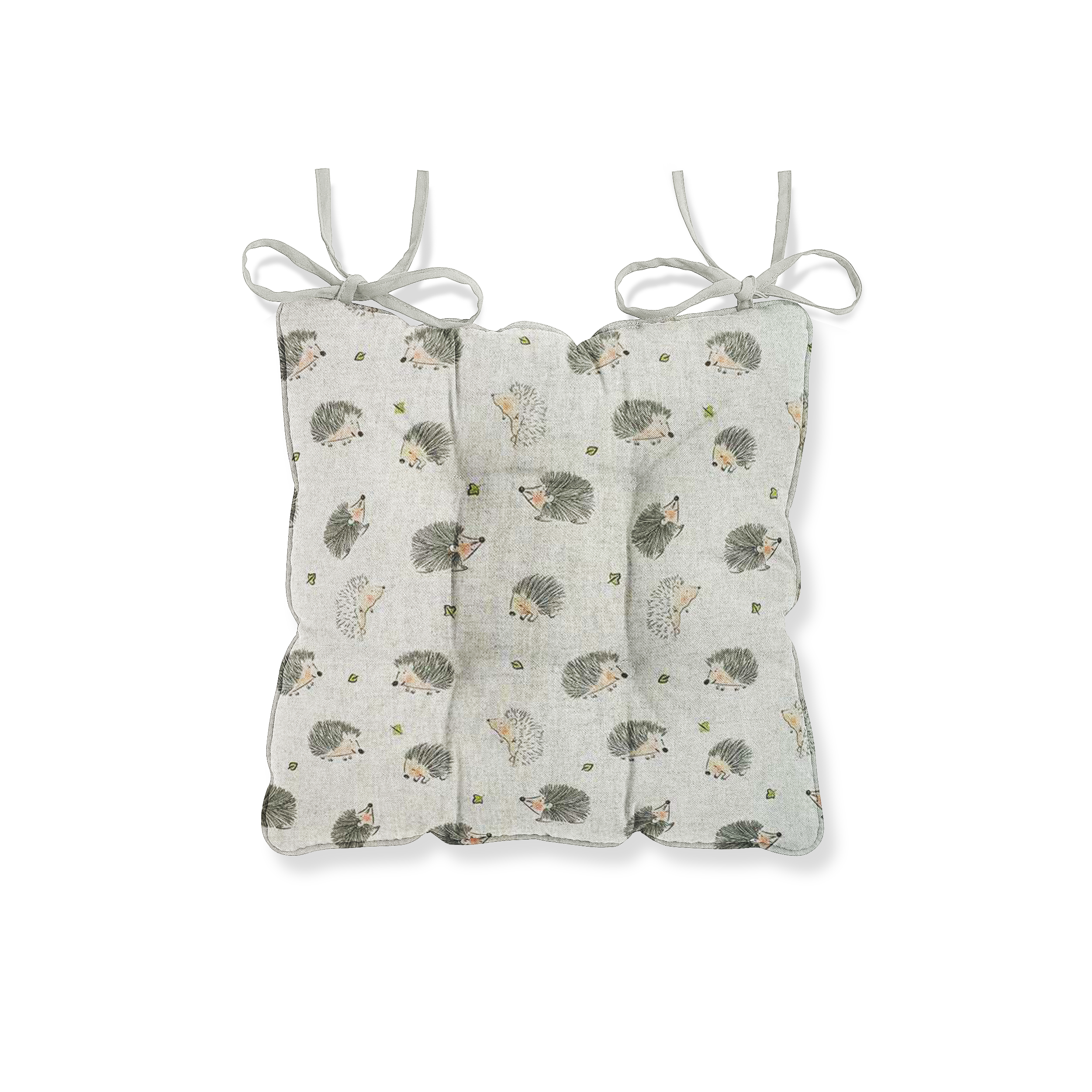 All Over Spikey Hedgehog Pattern Chair Seat Pad