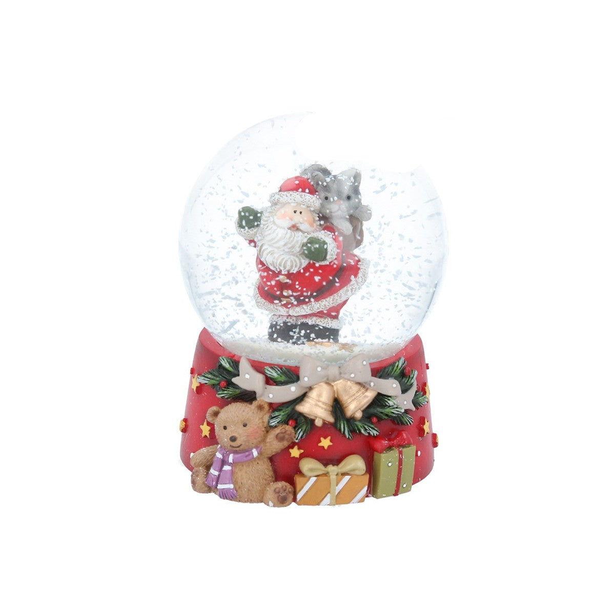 Santa Snow Globe