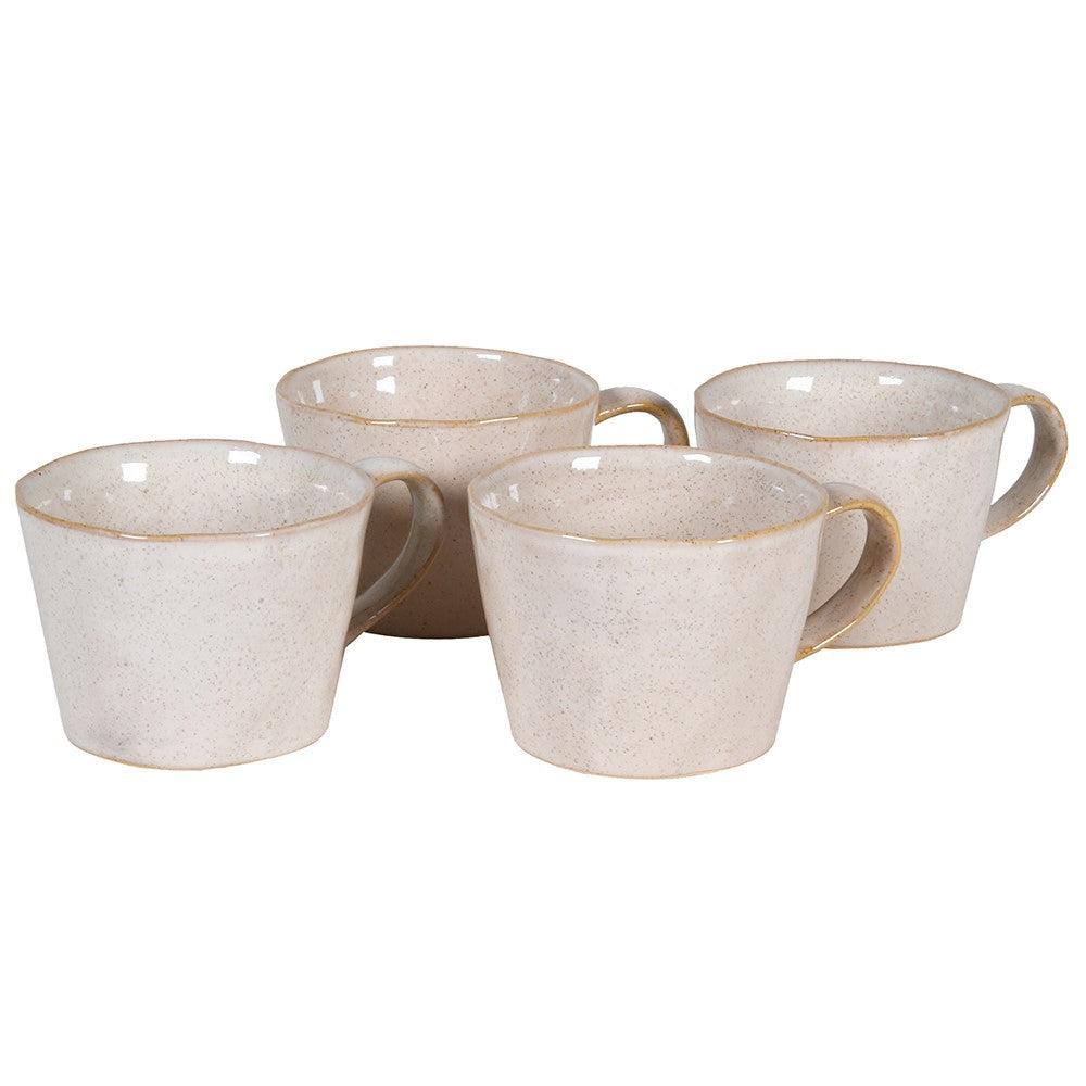 Beige Mugs Set of 4