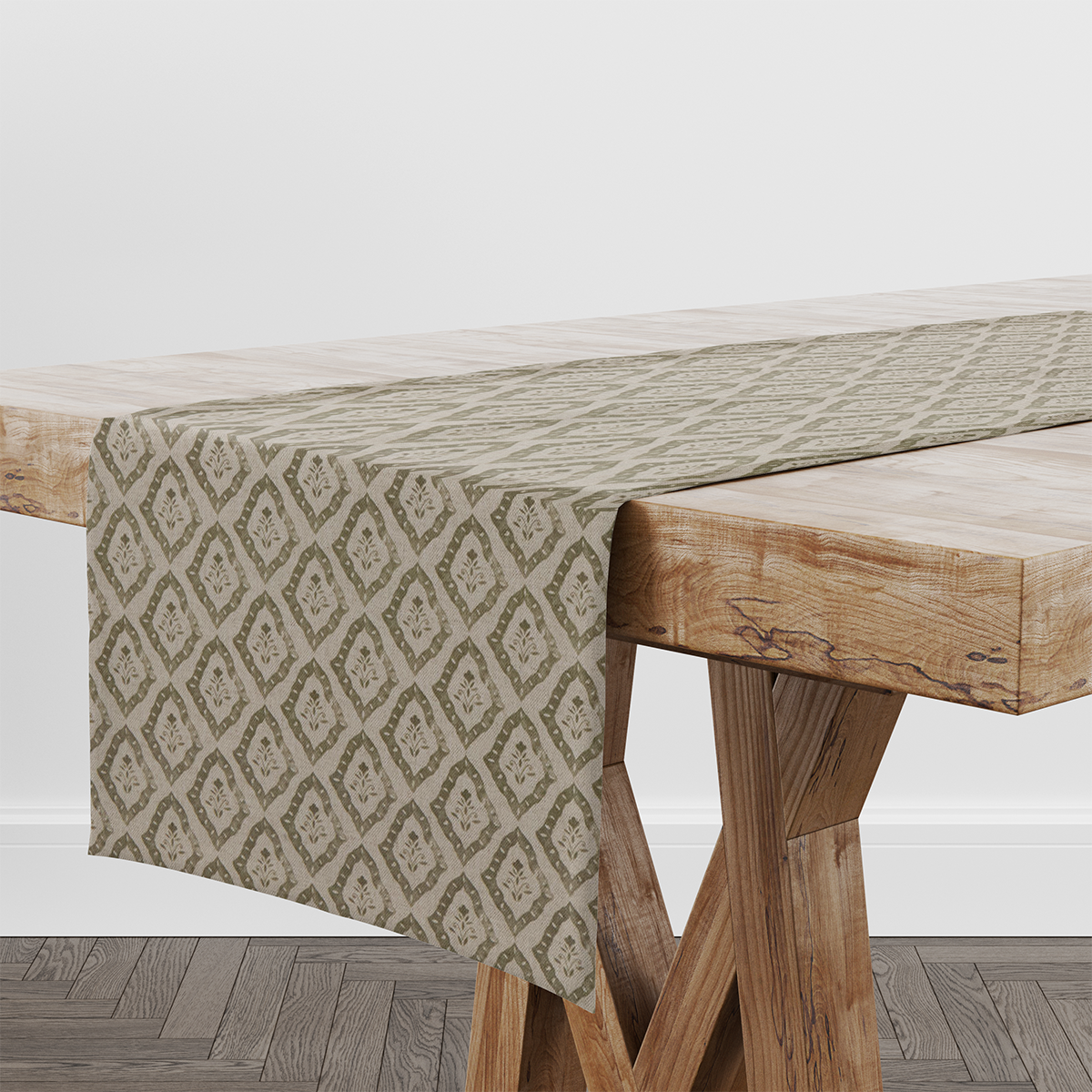 Celina Oregano Table Runner