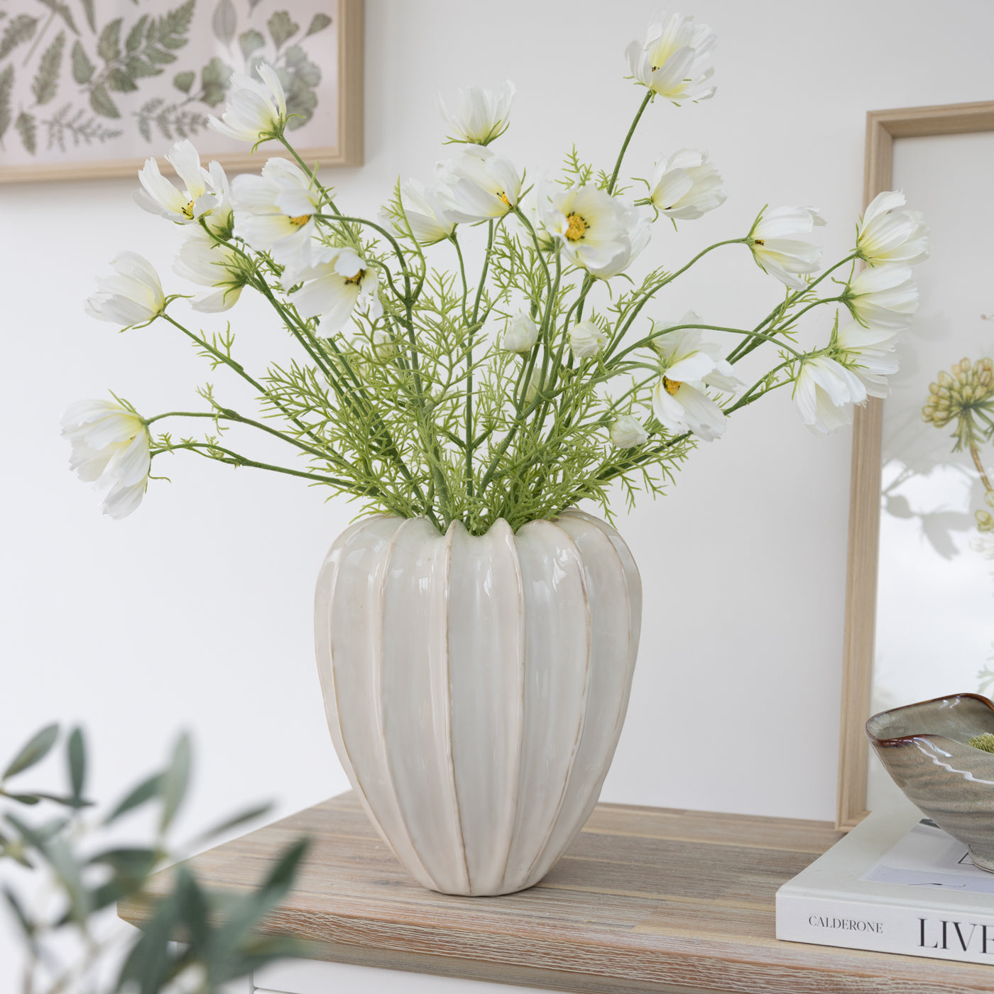 White Cosmos Spray