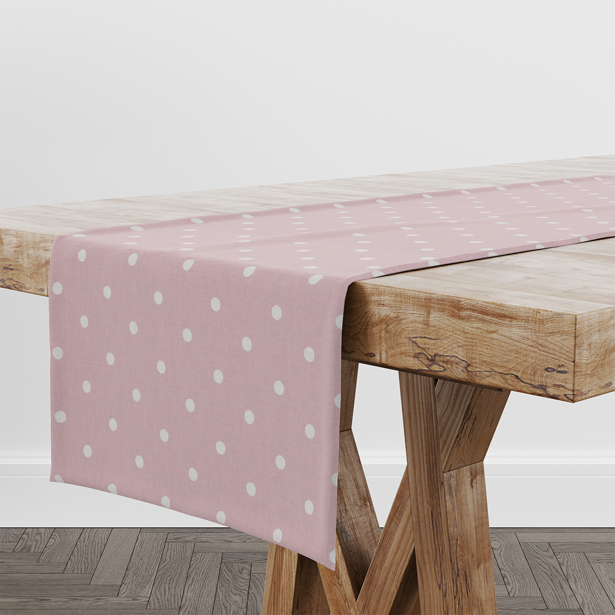 Dotty Pink Table Runner