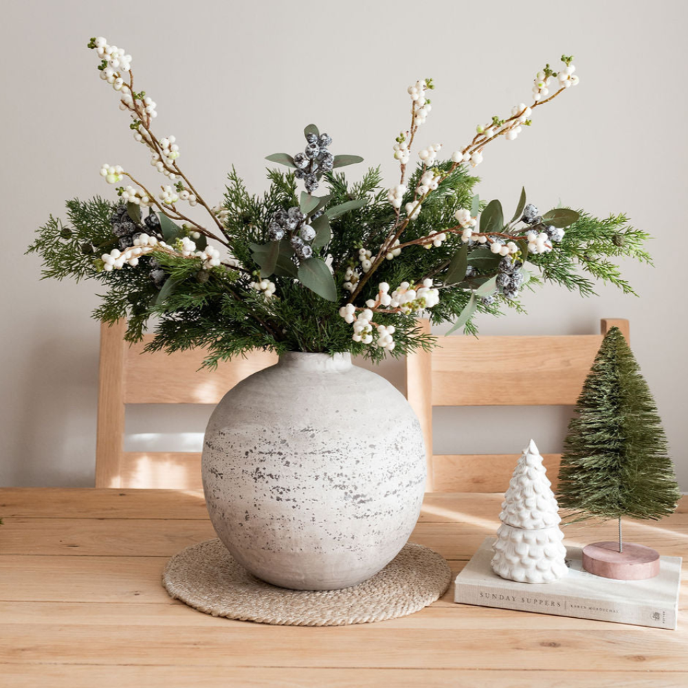 Tiber Stone Ceramic Vase