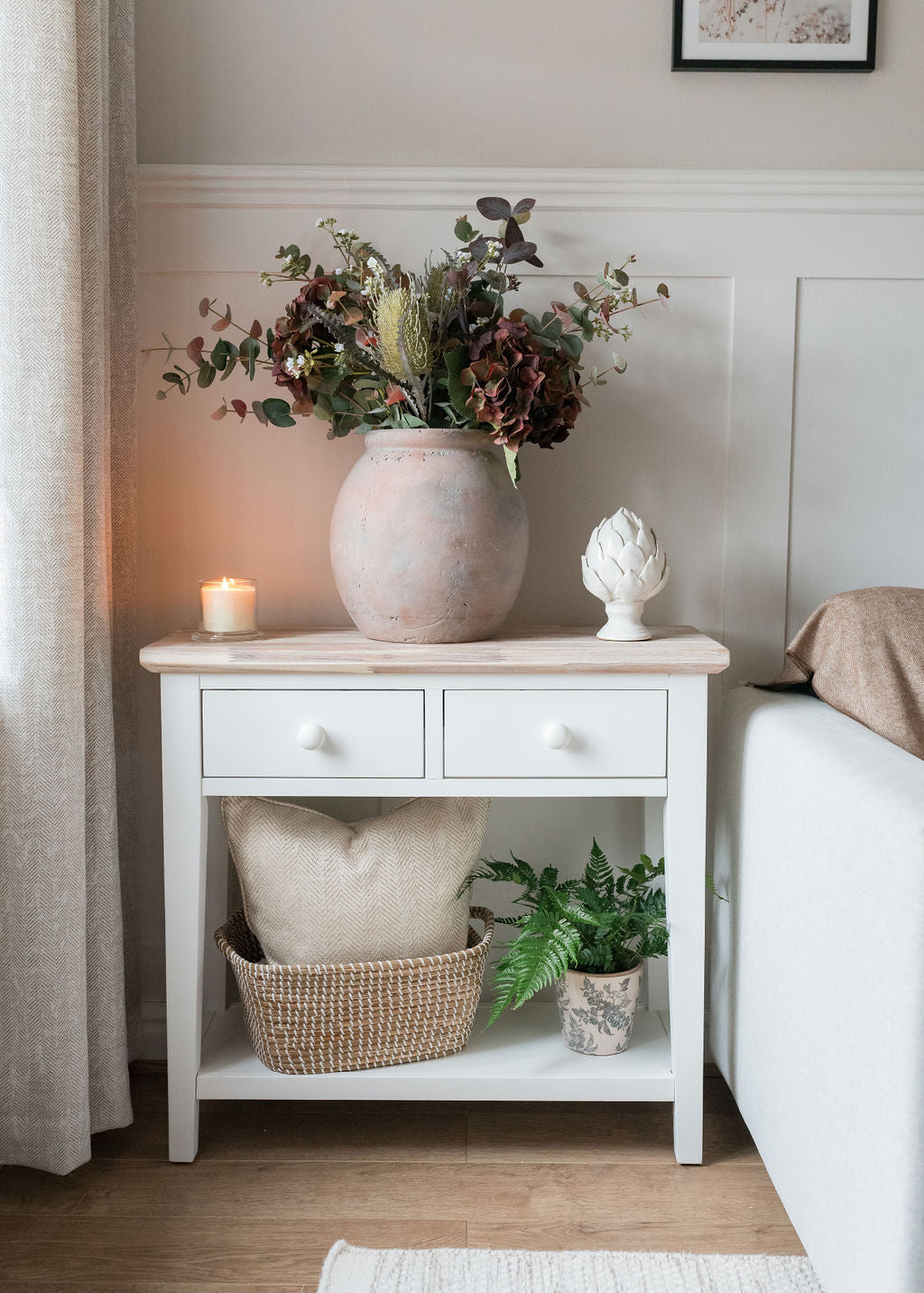Savannah Brown Jar Shaped Planter