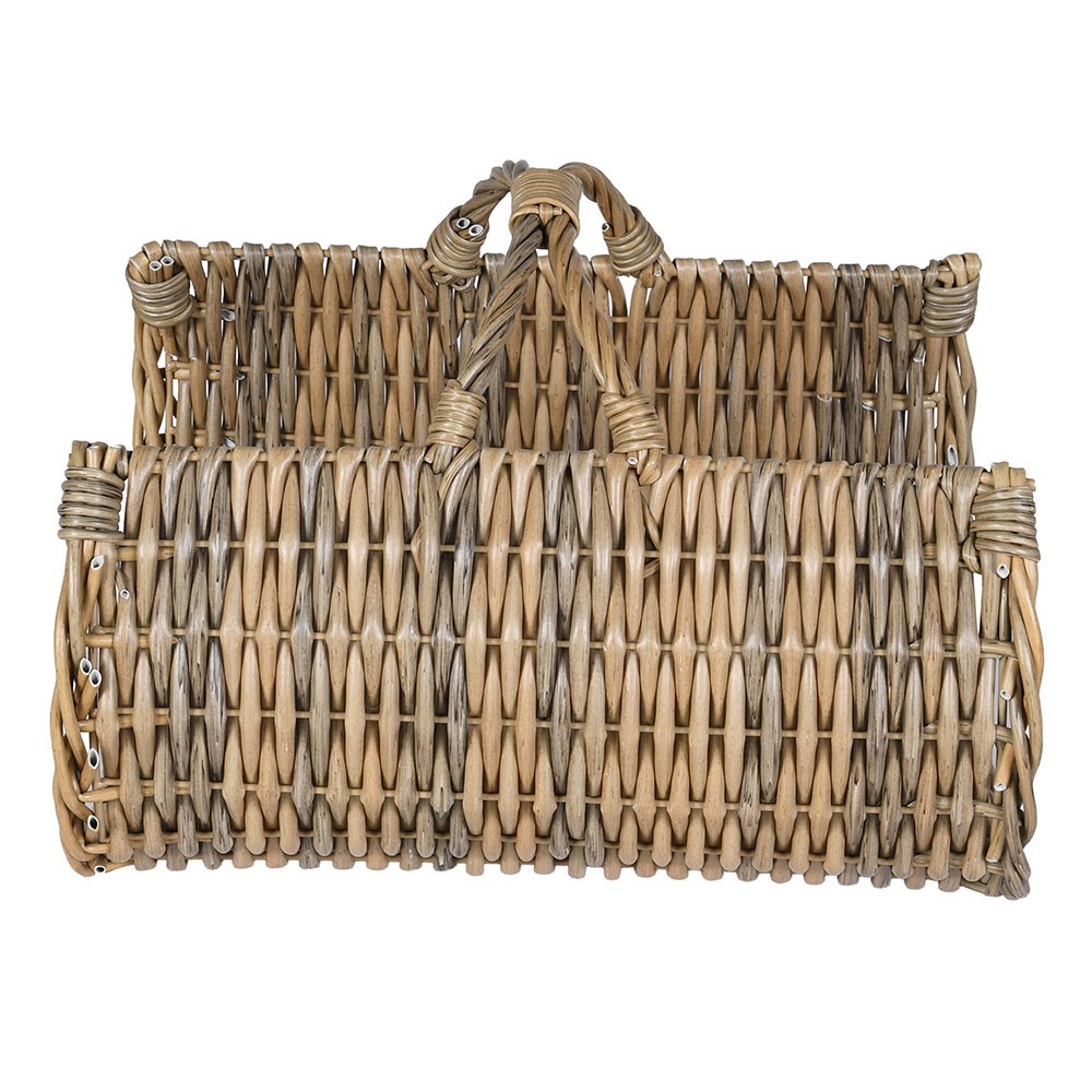 Rattan Log Basket