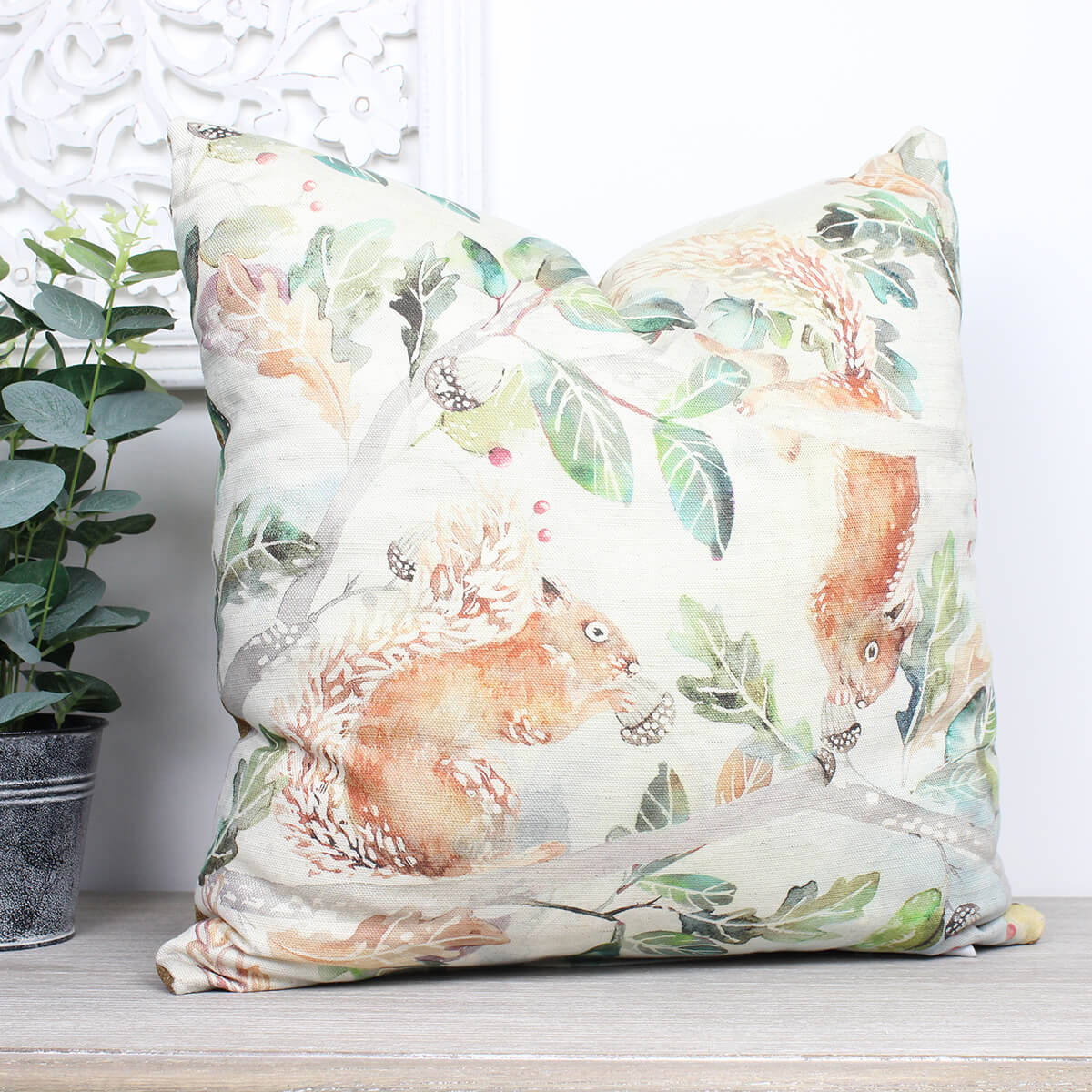 Lorient Collection Squirrels Cushion