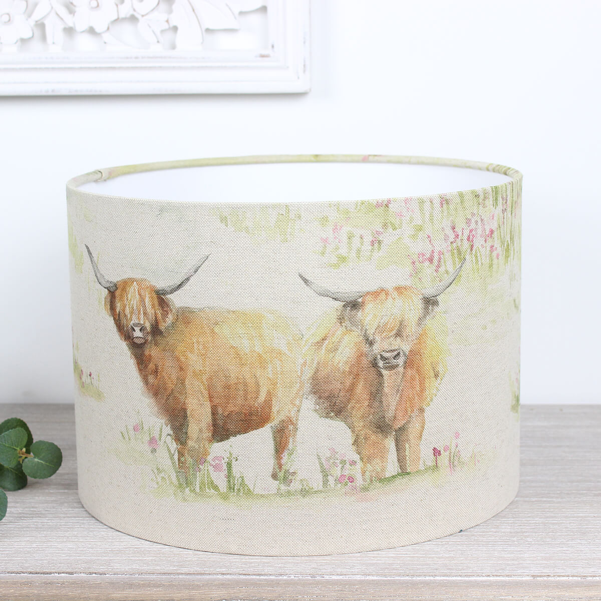 Highland Cattle Cow Voyage Maison Lampshade