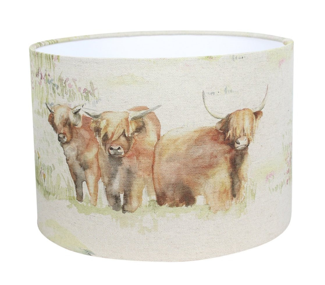 Voyage Maison Highland Cattle Cow Lampshade
