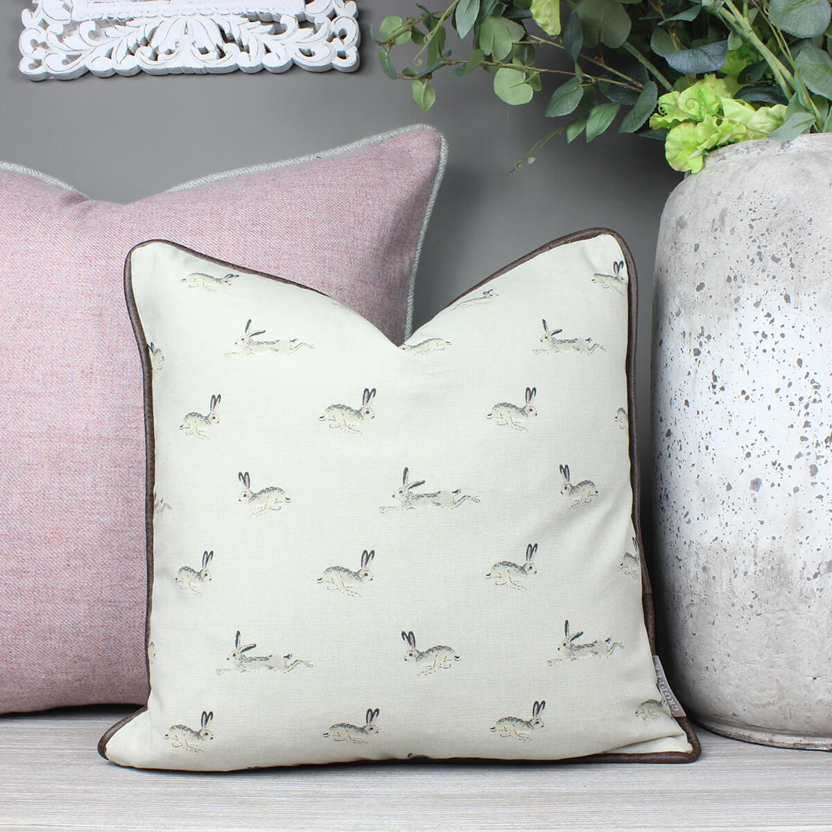Hare Sophie Allport Fabric Cushion
