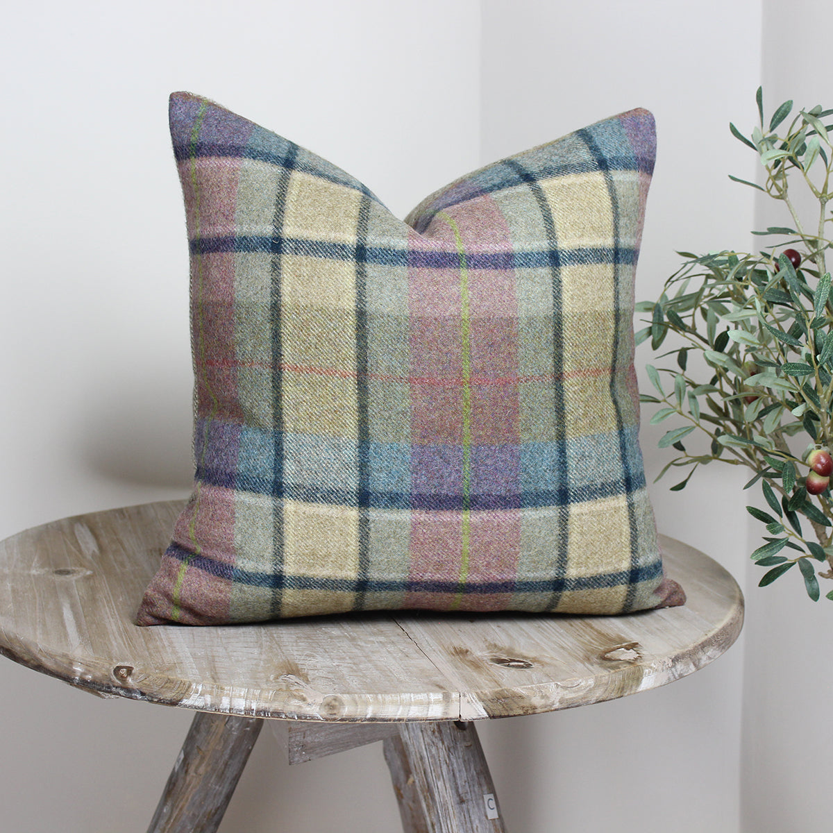 Gargrave Heather Tweed Wool Cushion