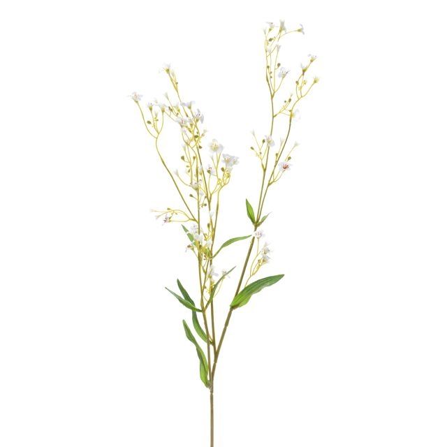 Faux White Gypsophila Spray