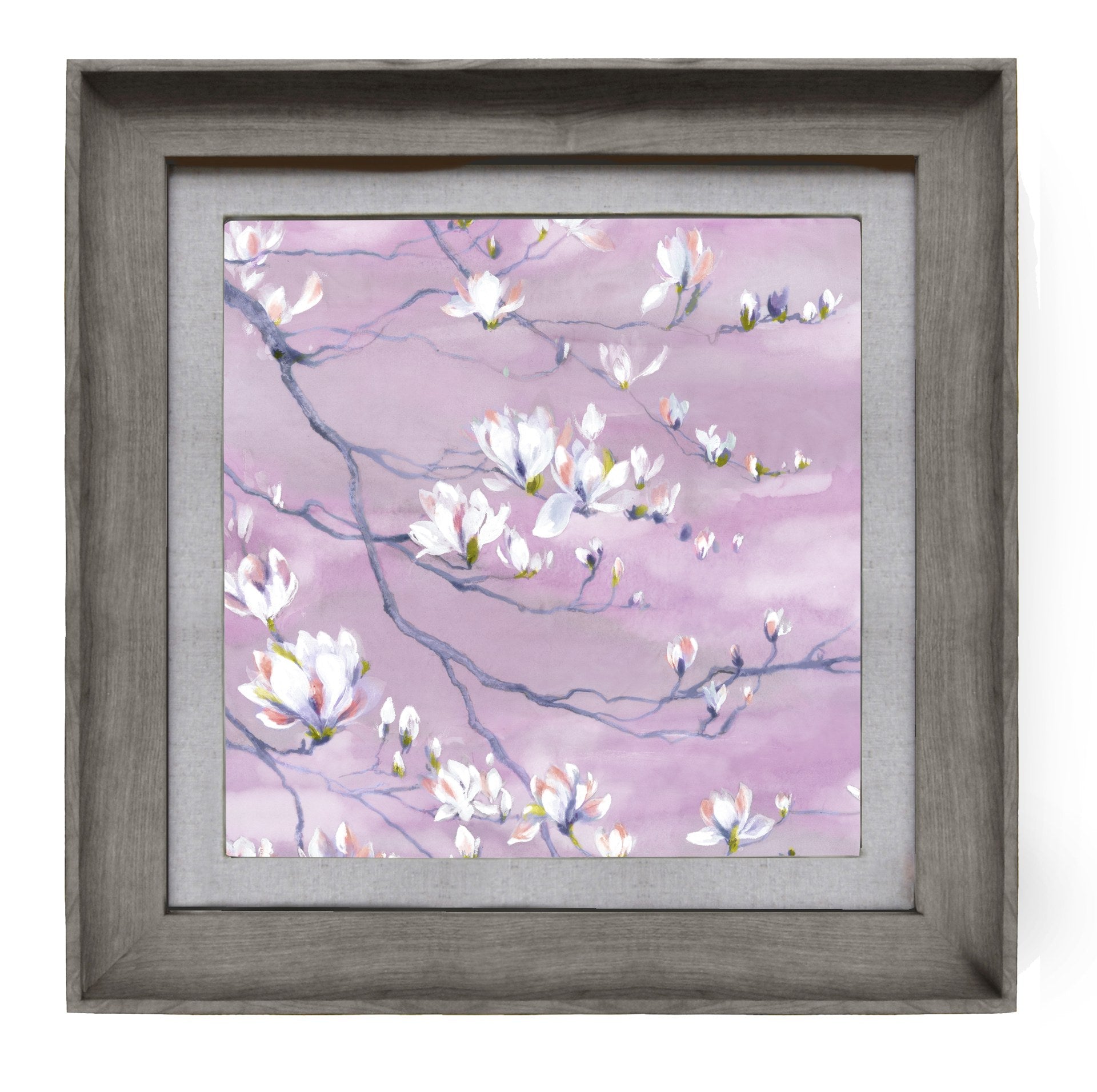 Amoena Blush Picture Small Square Stone Frame Voyage Maison Art