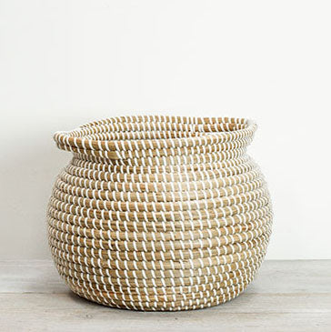 Seagrass Handled Basket - Small