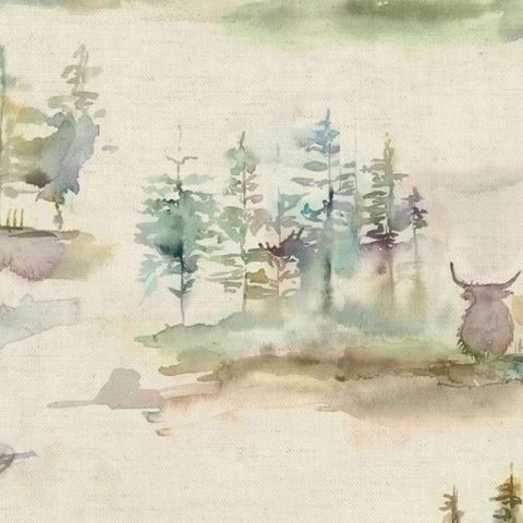 Caledonian Forest Topaz Curtains