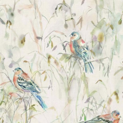 Chaffinch Cream Curtains