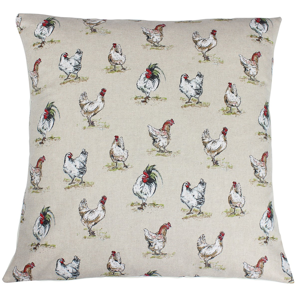 Chickens Country Animal Cushion