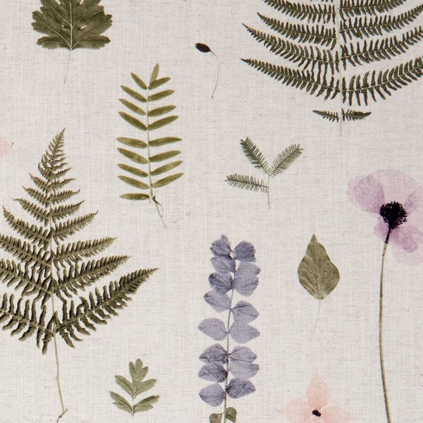 Herbarium Blush/Natural Roman Blind