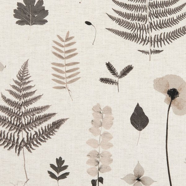 Herbarium Charcoal/Natural Roman Blind
