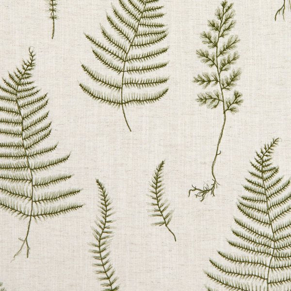 Lorelle Natural/Forest Roman Blind