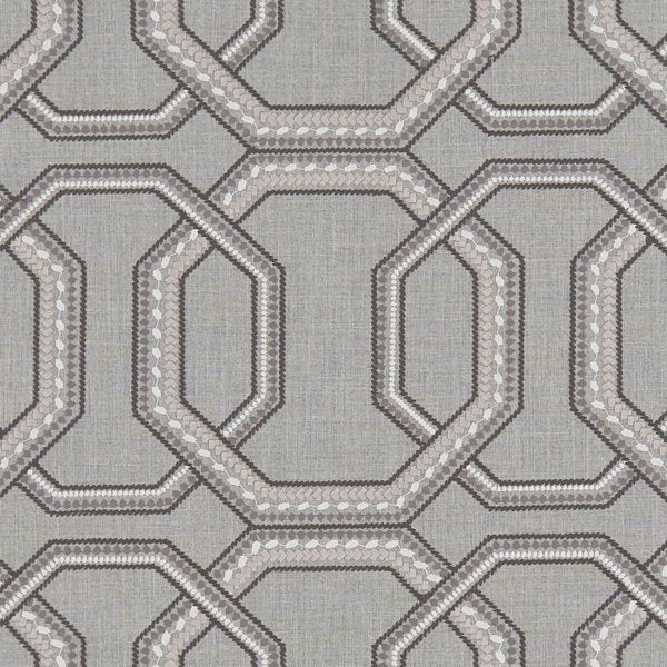 Repeat Charcoal Roman Blind