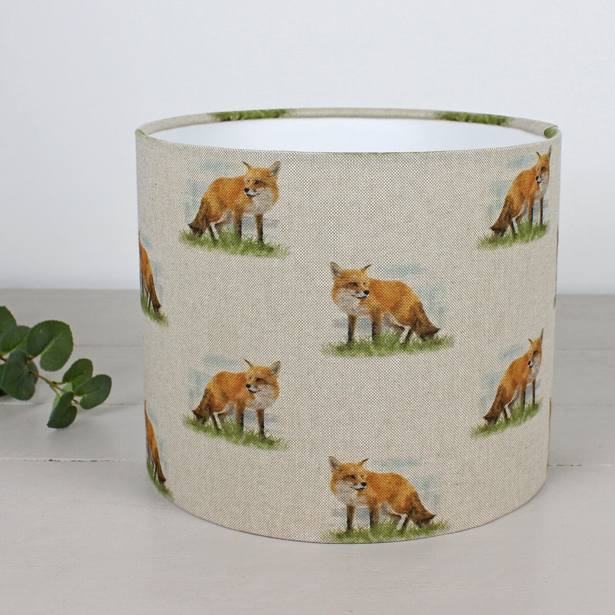 Fox Print Lampshade