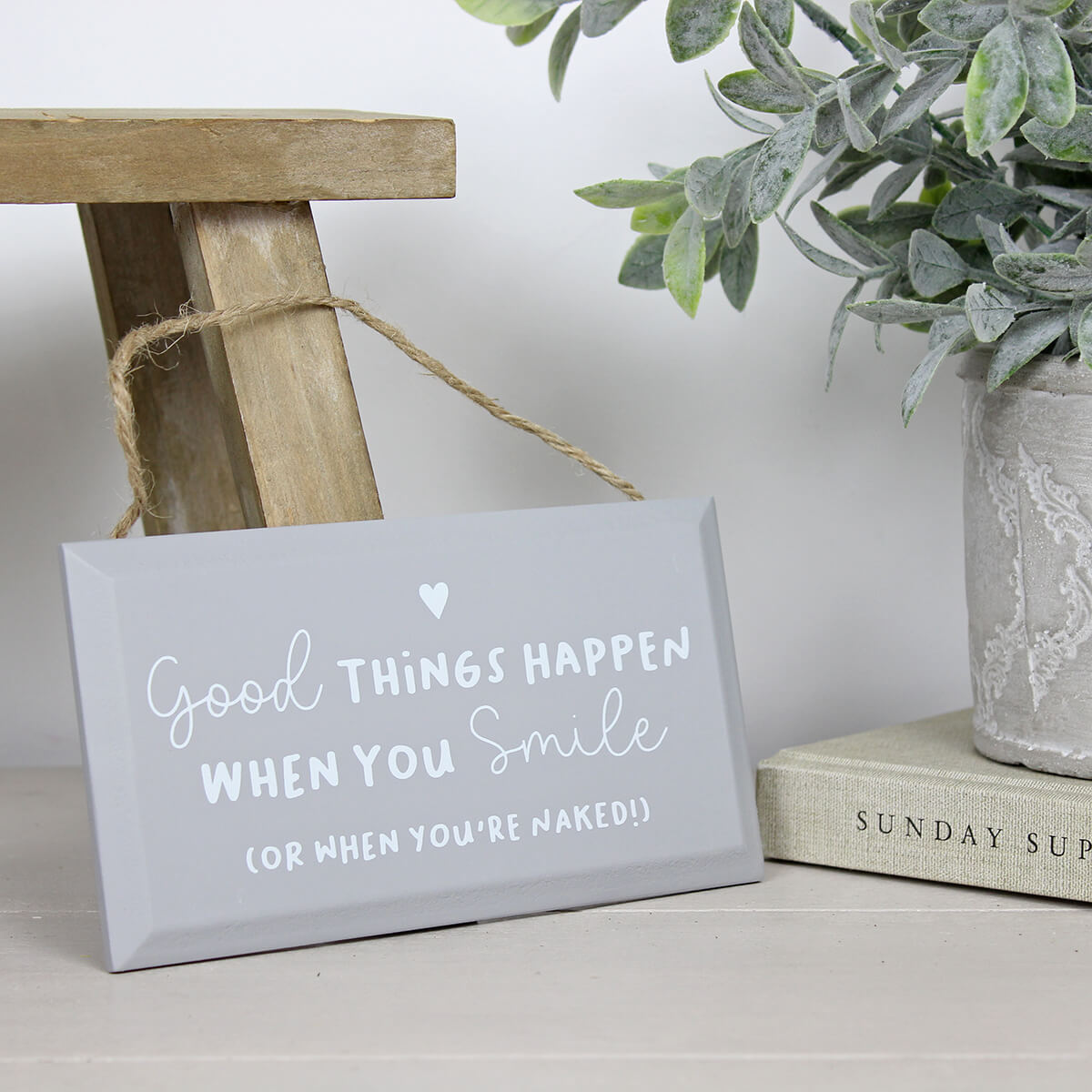 Good Things Happen Plaque