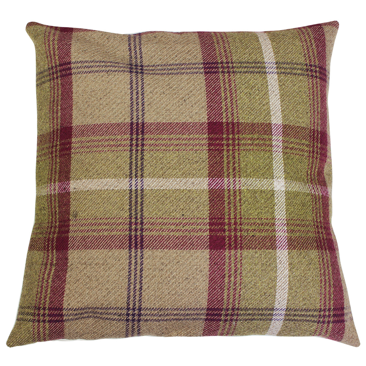 Heather Balmoral Checked Cushion