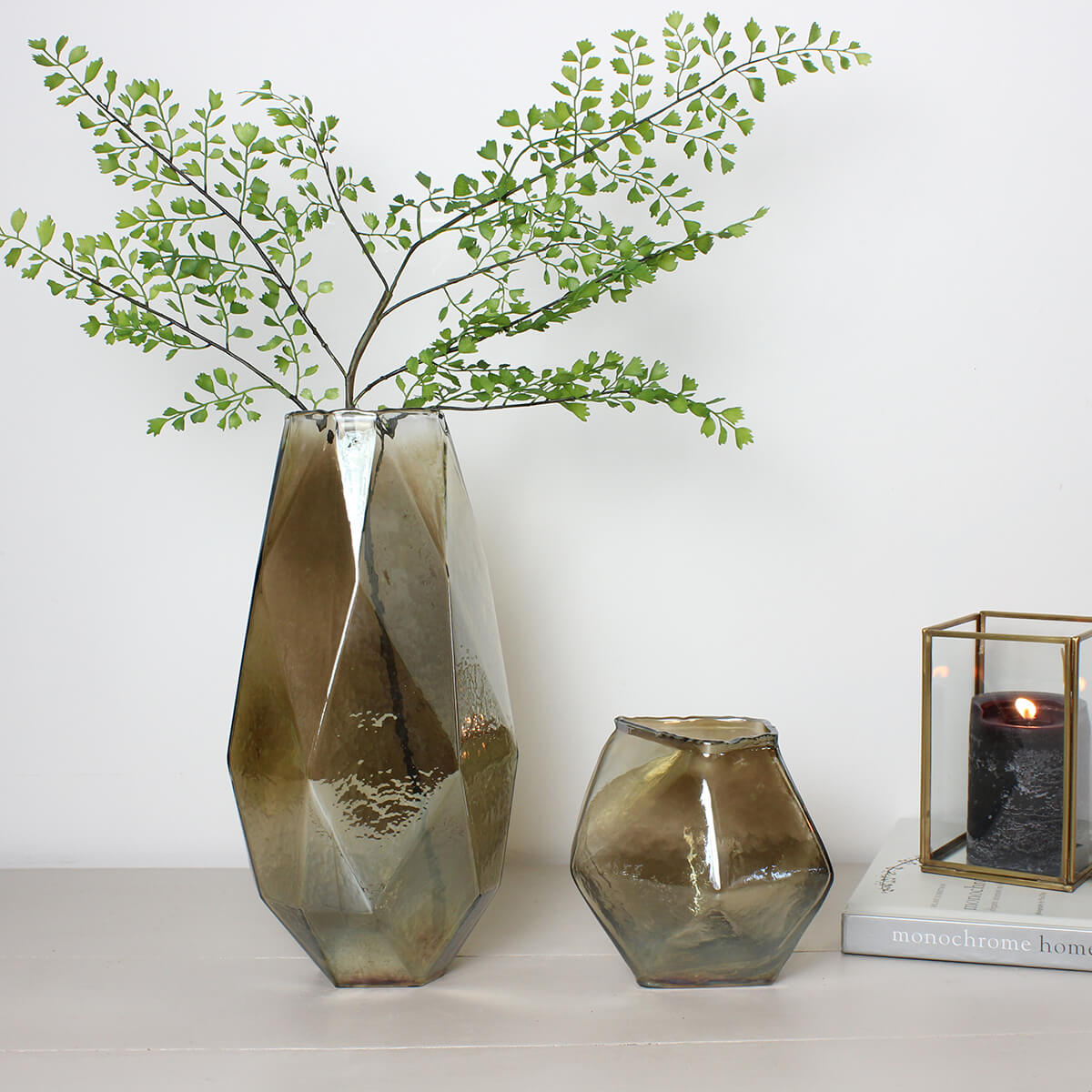 Glass Lustre Hino Vase - Small