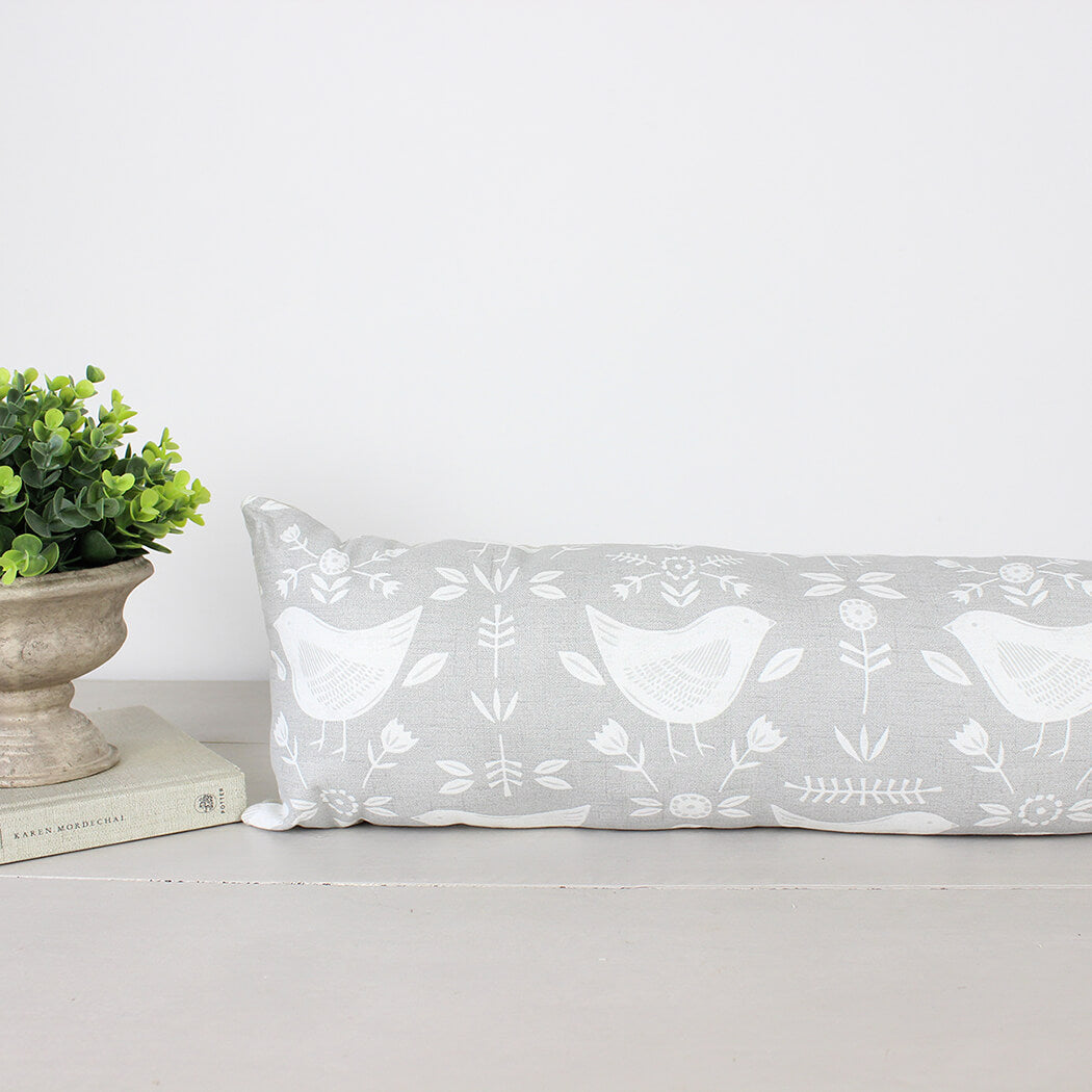 Narvik Grey Draught Excluder