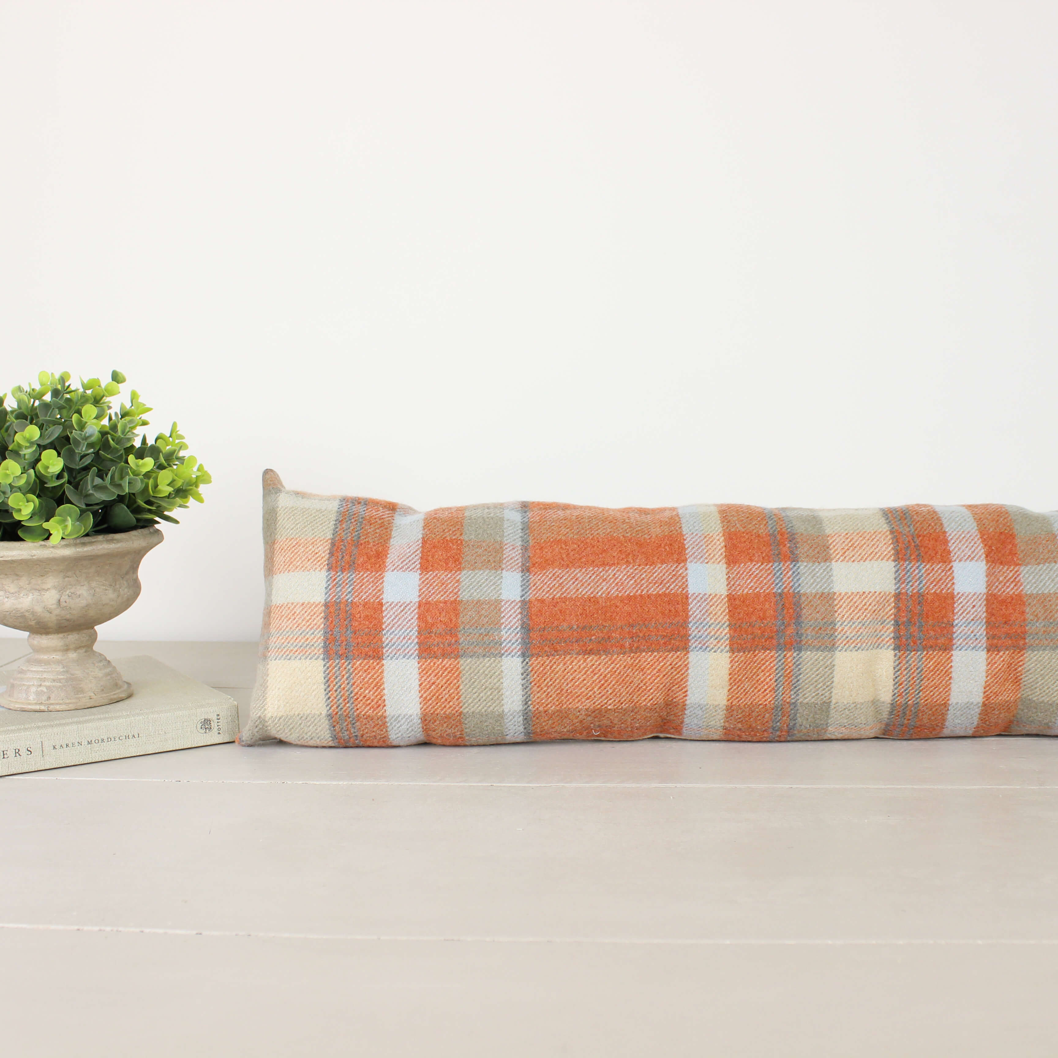 Elgin Autumn Tartan Draught Excluder