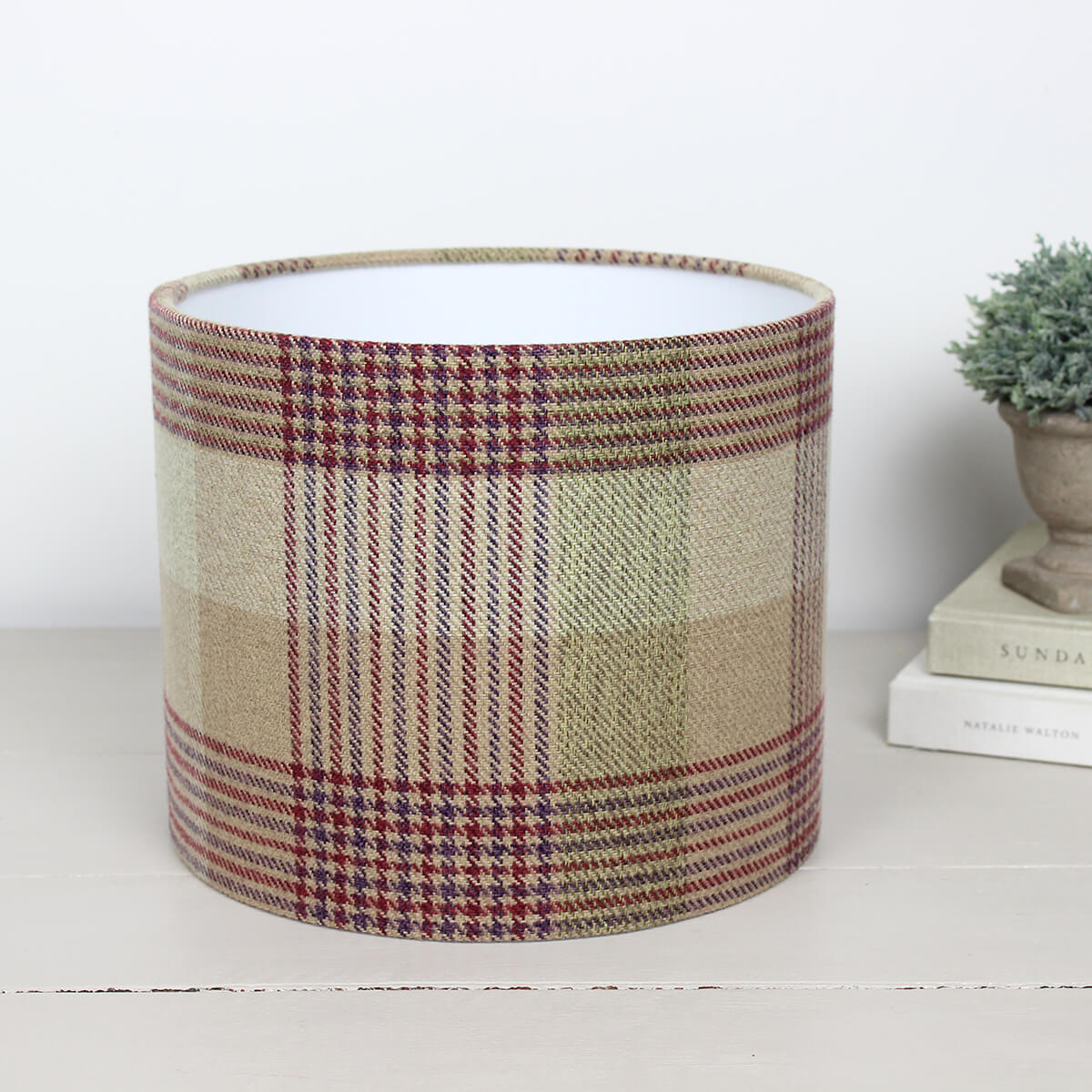 Katrine Heather Drum Lampshade