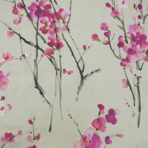 Seville Blossom Stone Roman Blind