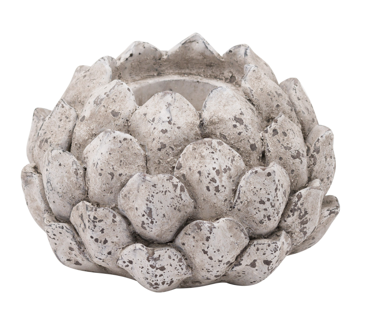 Stone Effect Acorn Tea Light Holder