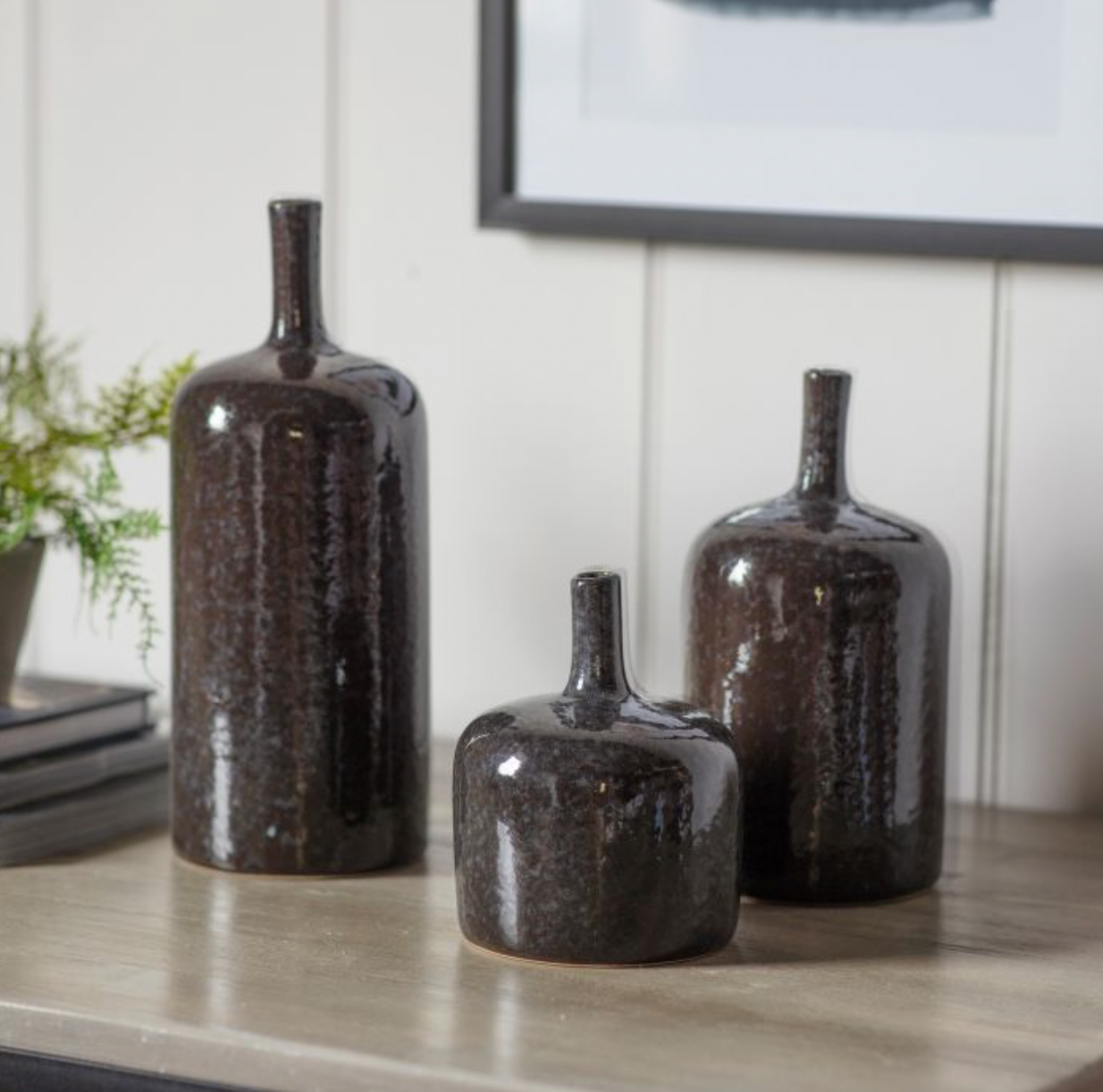Vormark Dark Grey Large Vase