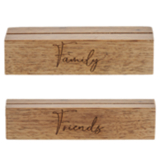 Family or Friends Photo Holder Block