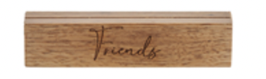 Family or Friends Photo Holder Block