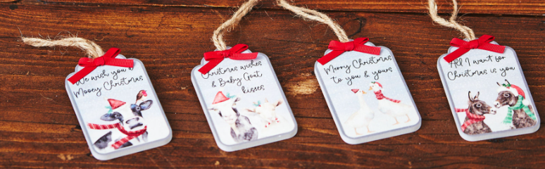 Festive Farm Tag