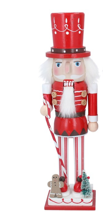 Nutcracker Wooden Ornament